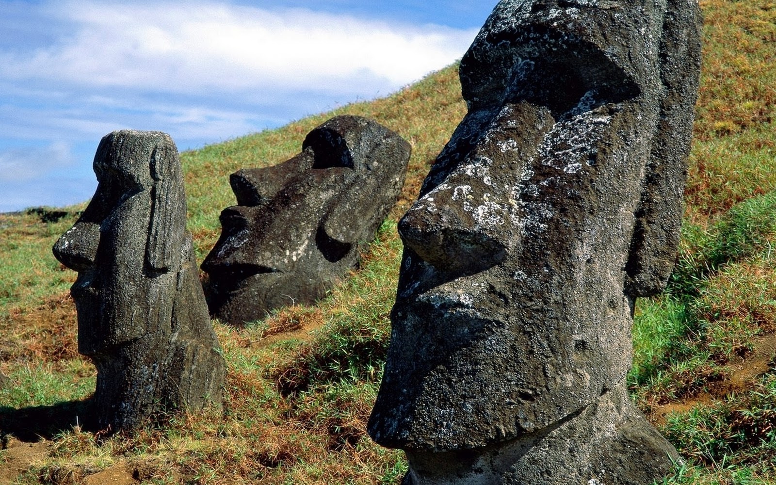 مجسمه سنگی موآیی در شیلی - معروفترین مجسمه های سنگی دنیا