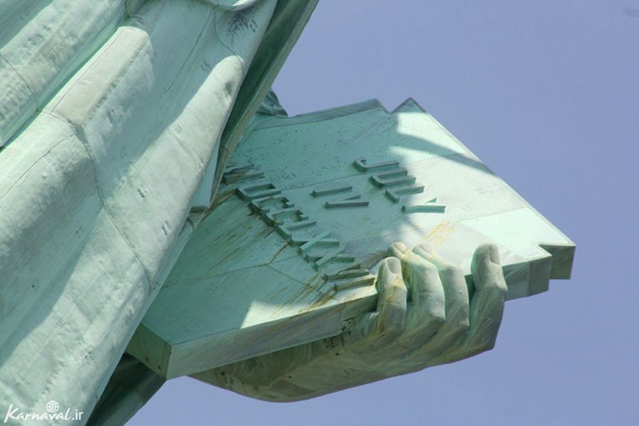 مجسمه سنگی آزادی در آمریکا